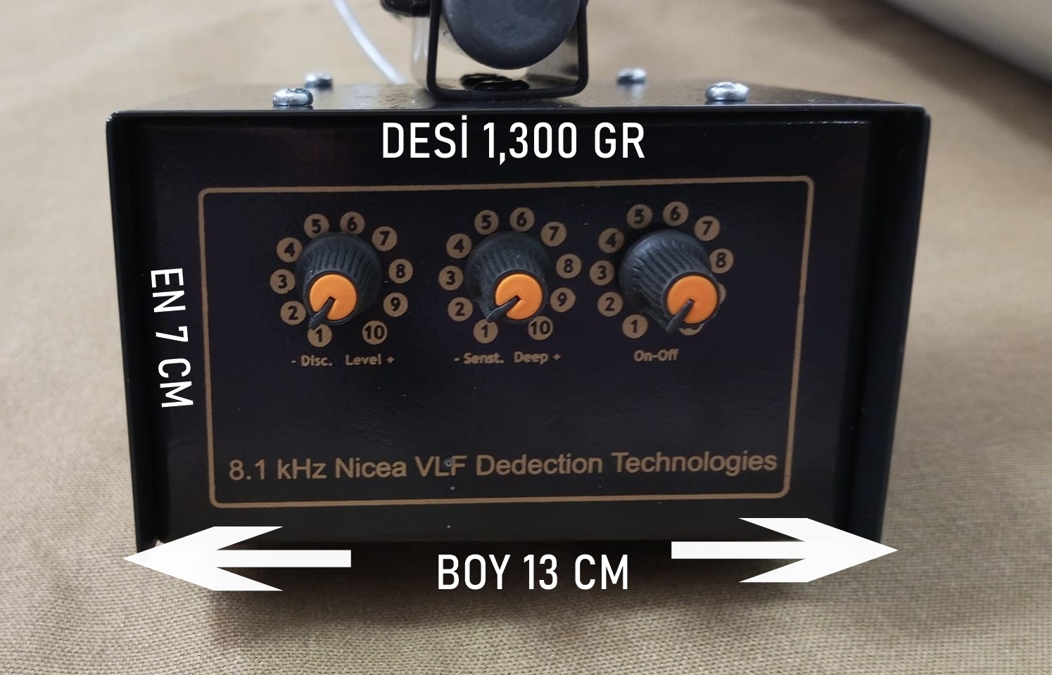 NİCEA  8.1  KHZ  VLF DEDEKTÖR